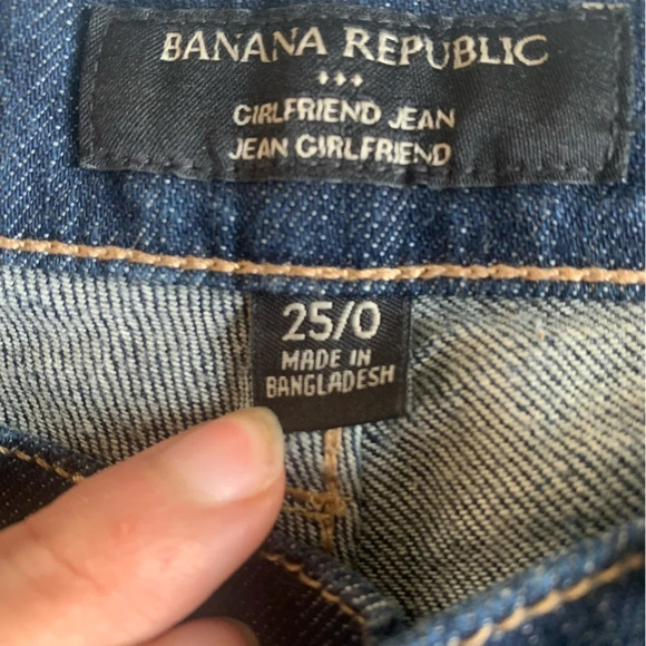 Banana  Republic womans blue jeans size 25/0 - Picture 5 of 8